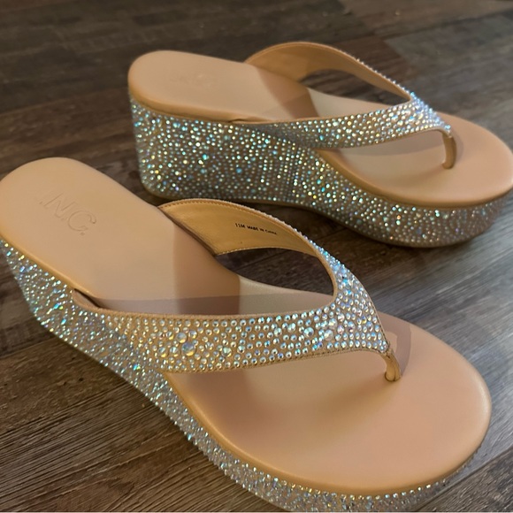 11 INC Women's Loli Wedge Sandals, Created for Macy's - Picture 6 of 7